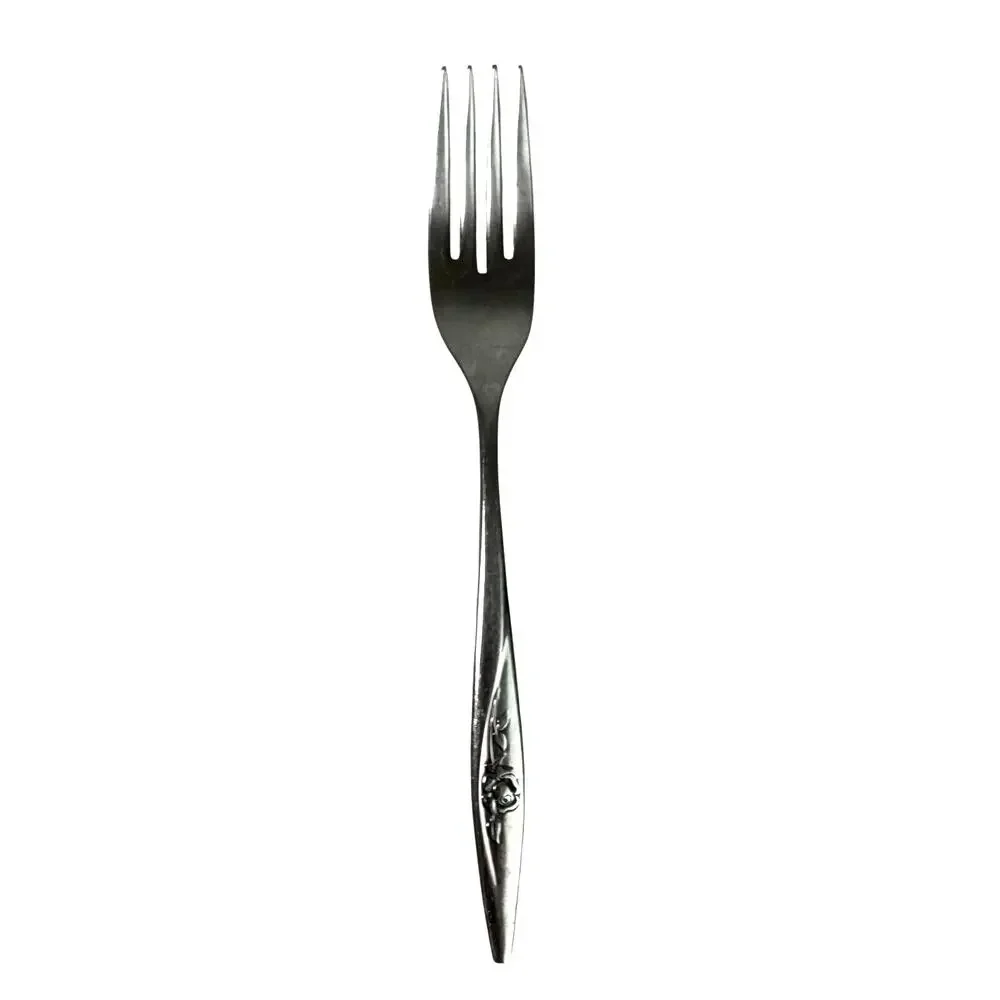 Fork Lasting Rose (Stainless) by Oneida Silver Discontinued 7 1/4